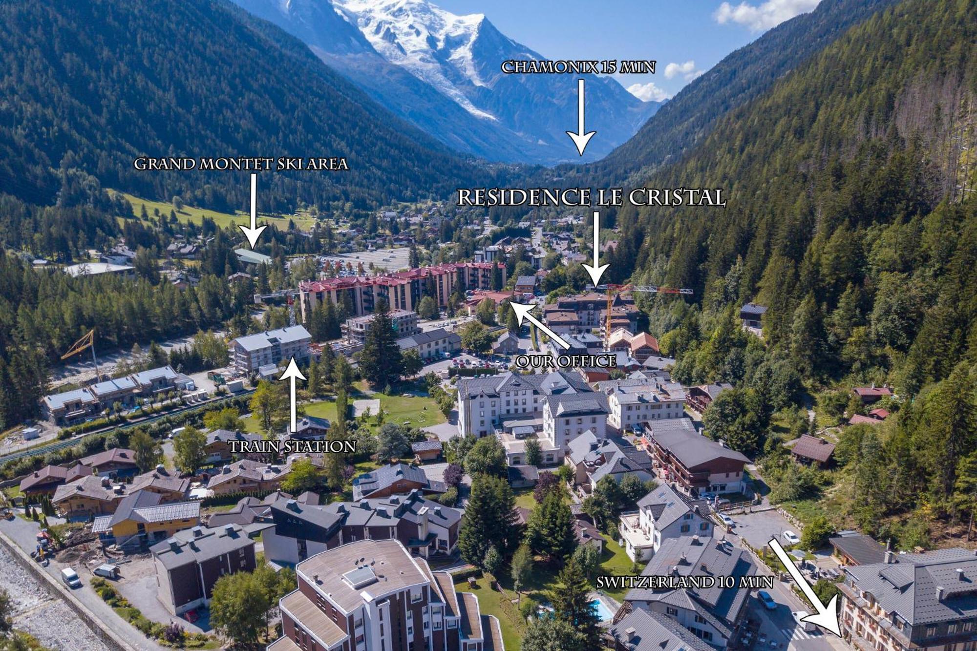 Residance Le Cristal - Grands Montets 11 - Happy Rentals Шамони Экстерьер фото